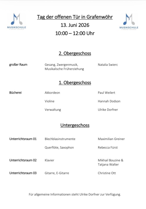 Tag der offenen T&uuml;r Grafenw&ouml;hr