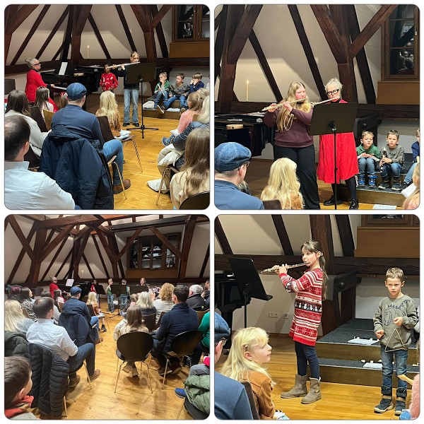 Klassenvorspiel Querfl&ouml;te Eva Berankova