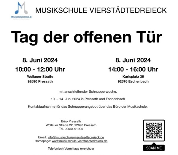Tag der offenen Tür am 8. Juni 2024